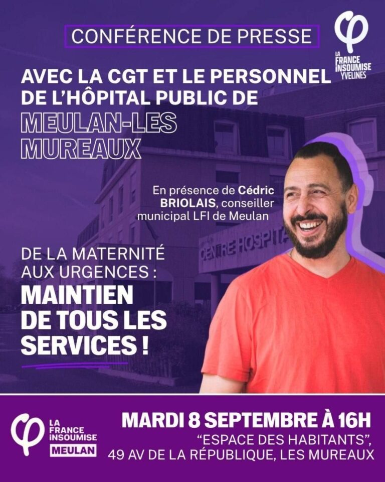 08-09-2026 - Conférence de Presse - Hôpital de Meulan-Les Mureaux